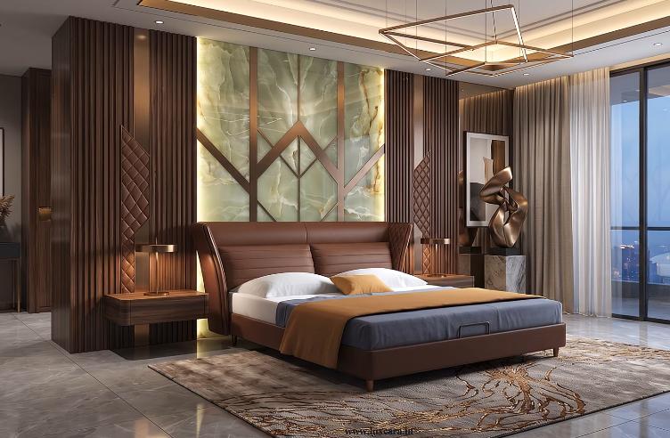 Bed With Side Tables